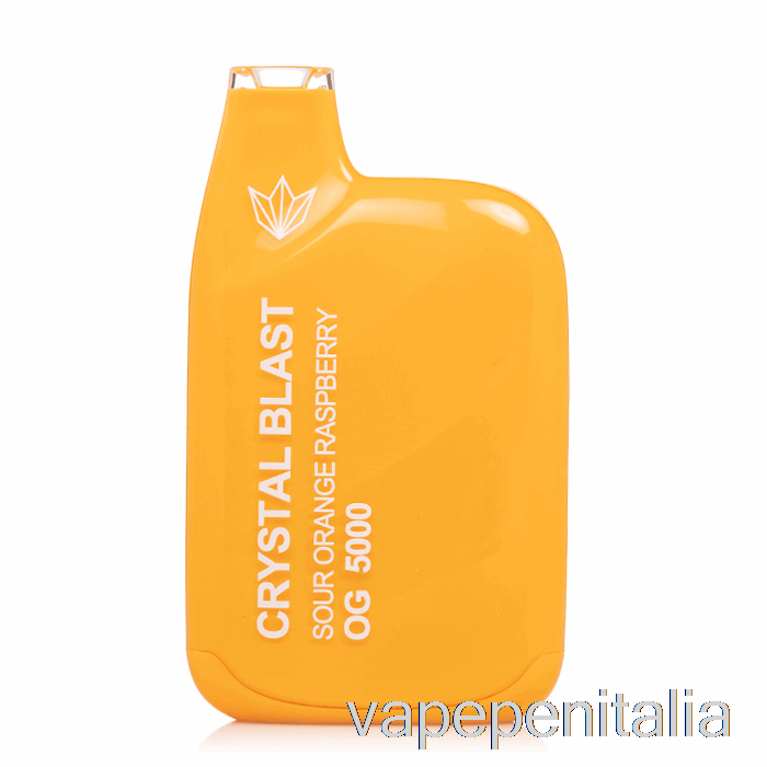 Penna Vape Crystal Blast Og5000 Usa E Getta Arancia Amara Lampone